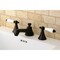 Kingston Brass KS4475PL 8" Widespread Bathroom Faucet, Oil Rubbed Bronze KS4475PL - alternate 3
